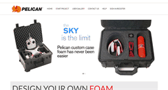 Desktop Screenshot of pelicanfoam.com